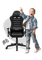 Ergonomikus fekete gamer szék tinédzsereknek