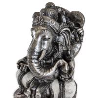 GANESHA fekete szobor