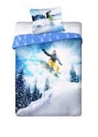 Gyerek ágyneműhuzat Snowboard Szélessé 160 cm | Hossz: 200 cm 1db 70x80 cm (ingyenes szabvány)