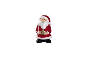 LEONARDO CLAUS figura 11cm, télapó csillaggal