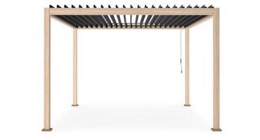 OCEAN sonoma tölgy pergola 3,6x3,6 m