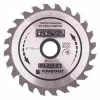 Powermat Körtárcsa 190 x 30 mm 24z TDD-190x30x24Z